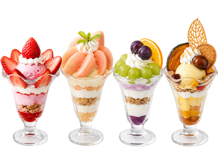 季節限定パフェ