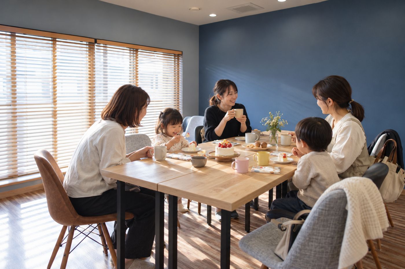 ママ会・誕生日会・ランチ会のイメージ